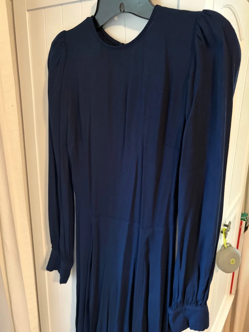 Reformation Creed Dress, Navy, Size 2